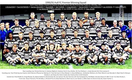 Hull FC Team 1990